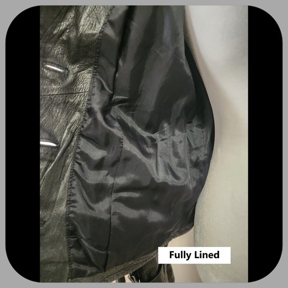 INC || Cute Soft Genuine Leather Jacket (SIZE M) - Picture 7 of 9